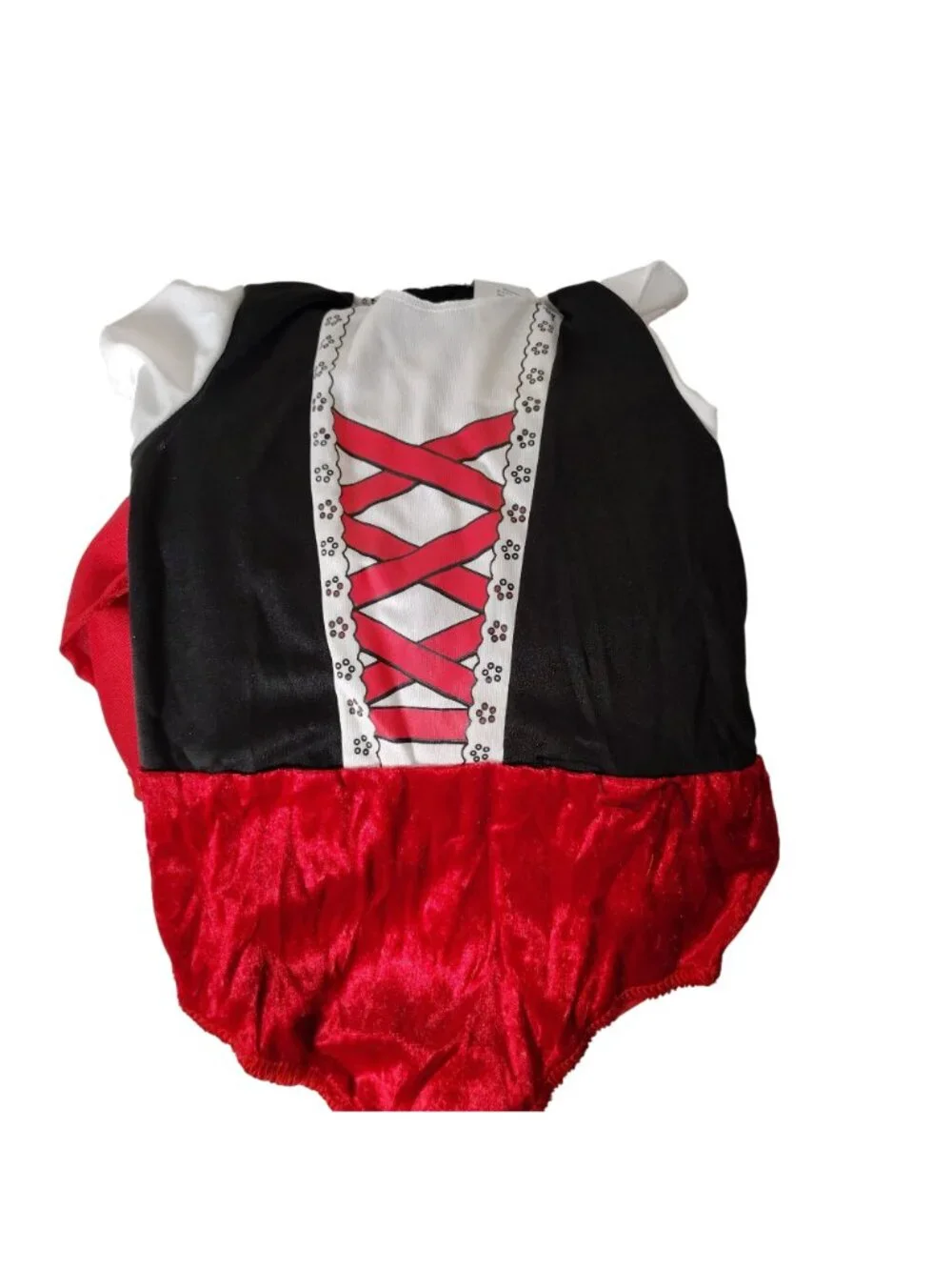Infant Girls 12 to 18 Months Red Riding Hood Dress and Cape Halloween Costume